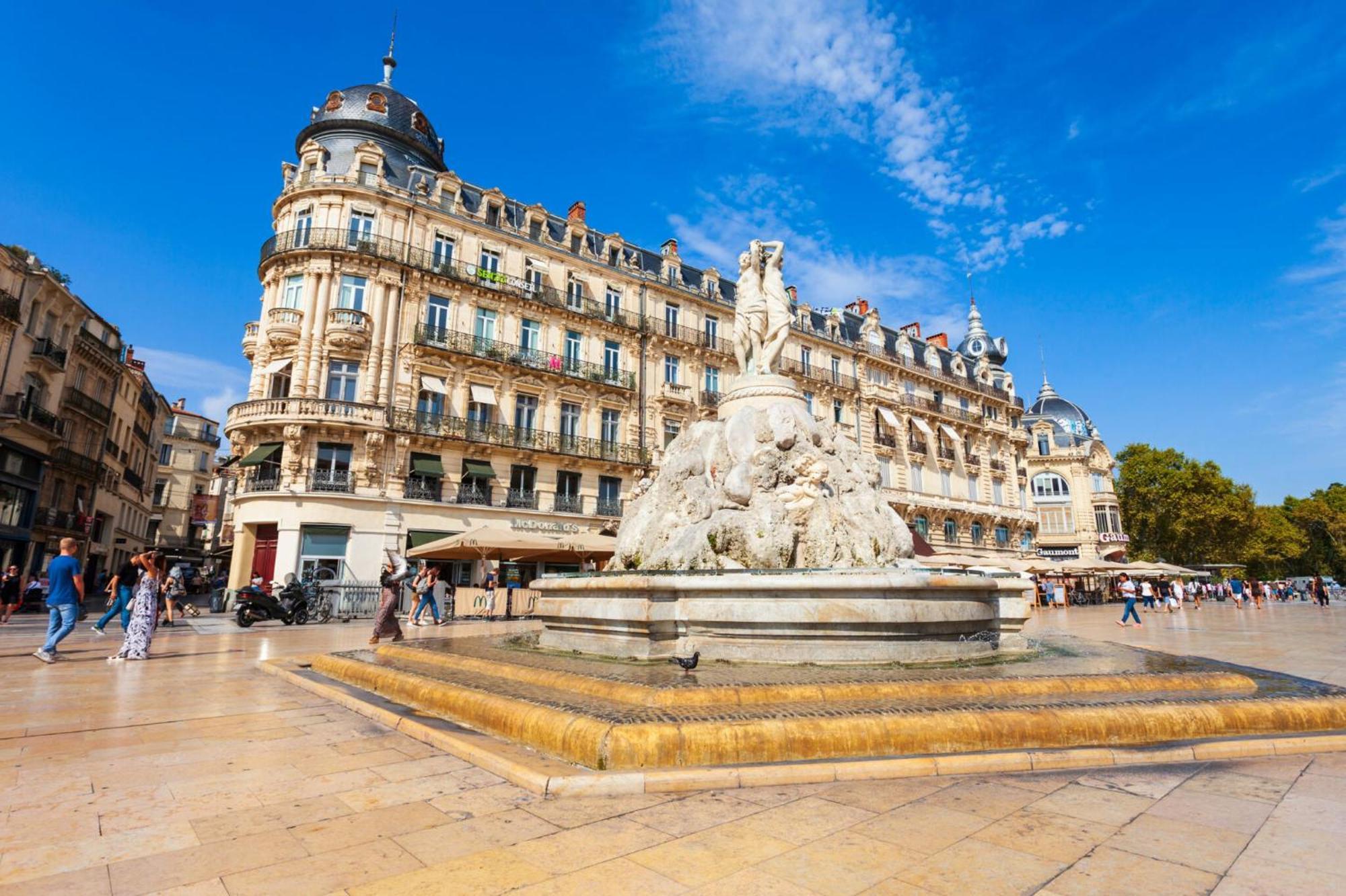 Appartement T2 moderne Place de Comédie Montpellier Esterno foto